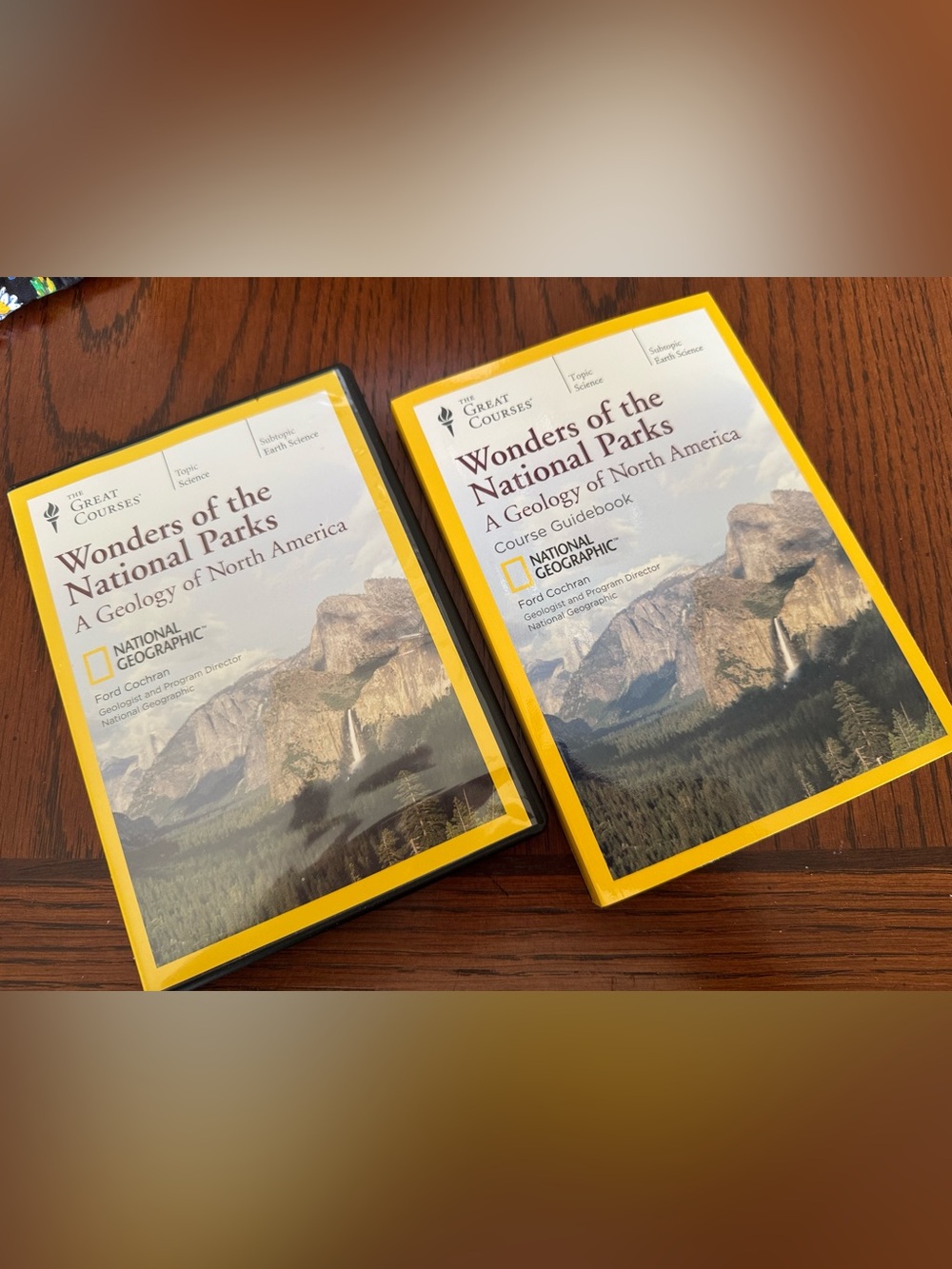 Great Courses Wonders of the National Parks 6 DVDs + Course Guidebook Set
